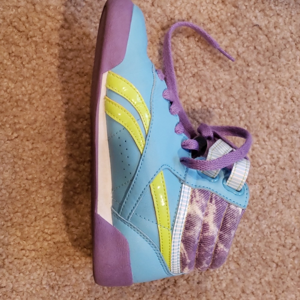 Reebok high tops girls